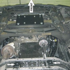 Unterfahrschutz Motor und Getriebe 3mm Stahl Mercedes Benz Sprinter 2013 bis 2018 7.jpg